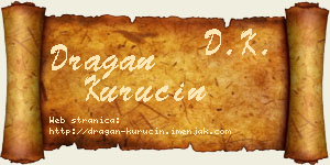 Dragan Kurucin vizit kartica